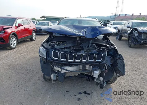 2021 Jeep Compass Sport из США, поврежденный, VIN 3C4NJDAB3MT558508
